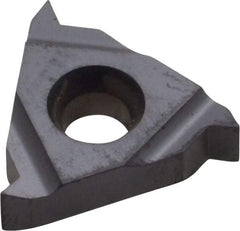 Kennametal - 16ER External Right Hand 48-16 Partial Profile 55° Laydown Threading Insert - Grade KC5025, TiAlN Coated Carbide, 9.53mm Inscribed Circle - Apex Tool & Supply