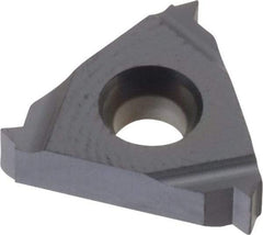 Kennametal - 16ER External Right Hand 18 NPT Laydown Threading Insert - Grade KC5025, TiAlN Coated Carbide, 9.53mm Inscribed Circle - Apex Tool & Supply