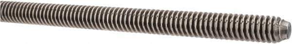 Keystone Threaded Products - 1/2-10 Acme, 6' Long, Stainless Steel General Purpose Acme Threaded Rod - Right Hand Thread - Apex Tool & Supply