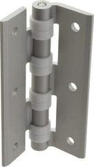 Sugatsune - 2-9/16" Long x 2-3/8" Wide x 9/64" Thick, Cabinet Hinge - Aluminum, Aluminum Finish - Apex Tool & Supply