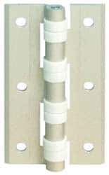 Sugatsune - 2-9/16" Long x 2-3/8" Wide x 9/64" Thick, Aluminum Cabinet Hinge - Aluminum, Aluminum Finish - Apex Tool & Supply