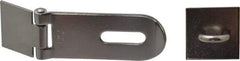 Sugatsune - 5" Long x 1-1/2" Wide, Weld-on Hasp - Stainless Steel - Apex Tool & Supply