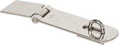 Sugatsune - 1-1/2" Wide, Weld-on Hasp - Stainless Steel - Apex Tool & Supply