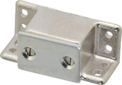 Sugatsune - 1-31/32" Long x 3/4" Wide x 3/4" High, Zinc Alloy Heavy Duty Magnetic Catch - Nickel Coated, 15.4 Magnetic Force, 1-5/32" Long Strike, 3/4" Wide Strike - Apex Tool & Supply