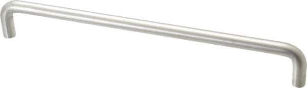 Sugatsune - 25/64" Handle Diam, Satin Finish Stainless Steel Drawer Pull - 1-3/8" Projection, 9" Center to Center, 316 Grade, 9-3/8" Wide - Apex Tool & Supply