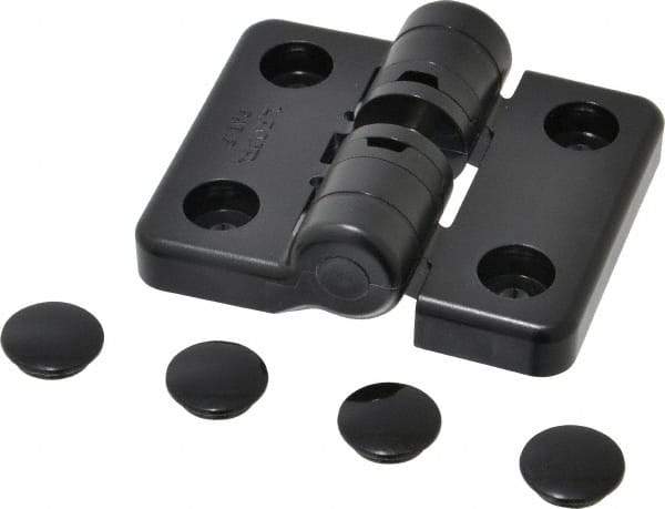 Sugatsune - 1-31/32" Long x 2-3/8" Wide x 5/16" Thick, Detent Hinge - Polyacetal - Apex Tool & Supply