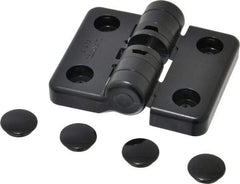 Sugatsune - 1-31/32" Long x 2-3/8" Wide x 5/16" Thick, Detent Hinge - Polyacetal - Apex Tool & Supply