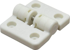 Sugatsune - 1-31/32" Long x 2-3/8" Wide x 5/16" Thick, Detent Hinge - Polyacetal - Apex Tool & Supply