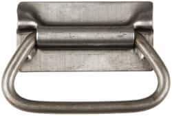 Value Collection - 3.38" Wide Plate x 1-3/4" High Plate, 3-1/2" Bail ID, Chest Handle - 4.13" Wide x 2-3/4" High, Plain - Apex Tool & Supply