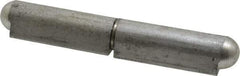 Value Collection - 5-29/32" Long x 0.787" Wide x 0.984" Thick, Weld On Hinge - Aluminum with Stainless Pin - Apex Tool & Supply