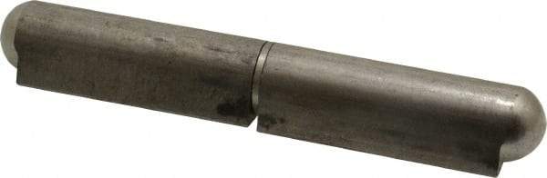 Value Collection - 5-29/32" Long x 0.787" Wide x 0.984" Thick, Weld On Hinge - Stainless Steel with Stainless Pin - Apex Tool & Supply