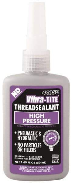 Vibra-Tite - 50 mL Bottle Purple Joint Sealant - -65 to 300°F Operating Temp, Series 440 - Apex Tool & Supply