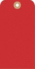 NMC - 1-7/8" High x 3-3/4" Long, Safety & Facility Blank Tag - 1 Side, Green Cardstock - Apex Tool & Supply