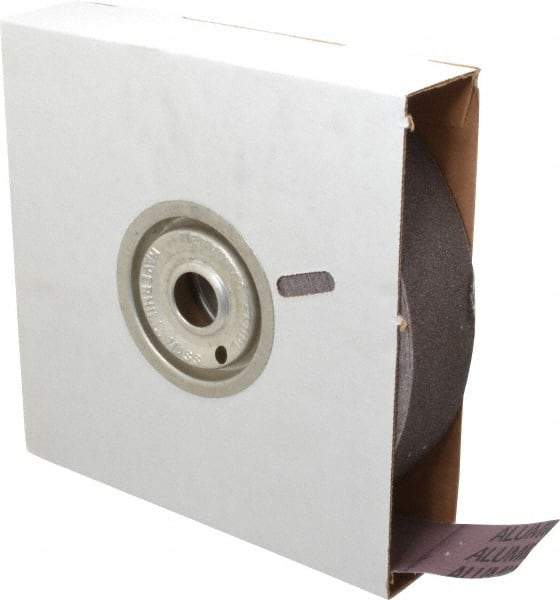 Tru-Maxx - 2" x 50 Yd 80 Grit Aluminum Oxide Cloth Roll - Medium Grade, J Weighted Backing - Apex Tool & Supply