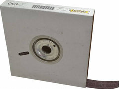 Tru-Maxx - 1-1/2" x 50 Yd 400 Grit Aluminum Oxide Cloth Roll - Super Fine Grade, J Weighted Backing - Apex Tool & Supply