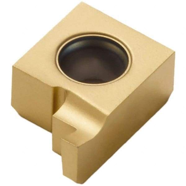 Seco - 1039NL FG Grade CP500, 0.103" Cutting Width Carbide Grooving Insert - 0.103" Max Depth of Cut, Left Hand, TiAlN/TiN Finish - Apex Tool & Supply