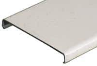 Wiremold - 5 Ft. Long x 1-29/32 Inch Wide, Rectangular Raceway Cover - Ivory, For Use with 2400 Series Raceways - Apex Tool & Supply