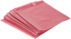 Made in USA - 8" Long x 6" Wide, 4 mil Thick, Open Top Antistatic Poly Bag - Heavy-Duty Grade - Apex Tool & Supply