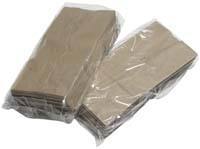 Made in USA - 6 x 15", 2 mil Open Top Polybags - Regular-Duty - Apex Tool & Supply