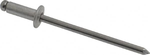 Marson - Button Head Aluminum Open End Blind Rivet - Apex Tool & Supply