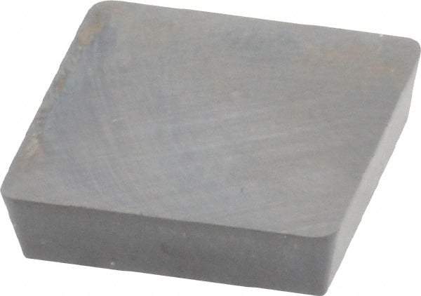 Interstate - SPG422 Grade I22 Carbide Turning Insert - Uncoated, 90° Square, 1/2" Inscr Circle, 1/8" Thick, 1/32" Corner Radius - Apex Tool & Supply