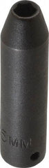 Proto - 1/4" Drive 5mm Deep Impact Socket - 6 Points, 2" OAL - Apex Tool & Supply