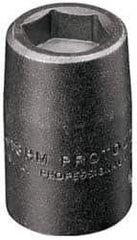 Proto - 1/4" Drive 5.5mm Standard Magnetic Impact Socket - 6 Points, 7/8" OAL - Apex Tool & Supply