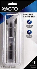 X-ACTO - Hobby Knife Set - 12 Pieces, Includes #1 Knife, #2 Knife & Multiple Blades - Apex Tool & Supply