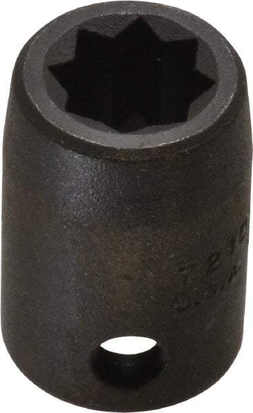 Proto - 3/8" Drive 5/16" Standard Impact Socket - 8 Points, 1" OAL - Apex Tool & Supply