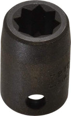 Proto - 3/8" Drive 5/16" Standard Impact Socket - 8 Points, 1" OAL - Apex Tool & Supply