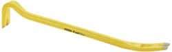 Stanley - 24" OAL Wrecking Bar - 1" Wide, Forged Steel - Apex Tool & Supply