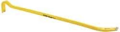 Stanley - 36" OAL Wrecking Bar - 1" Wide, Forged Steel - Apex Tool & Supply