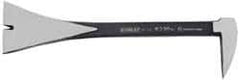Stanley - 8" OAL Molding Pry Bar - 1-3/4" Wide, Steel - Apex Tool & Supply
