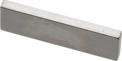 Mitutoyo - 0.101" Rectangular Steel Gage Block - Accuracy Grade AS-1, Includes Certificate of Inspection - Apex Tool & Supply