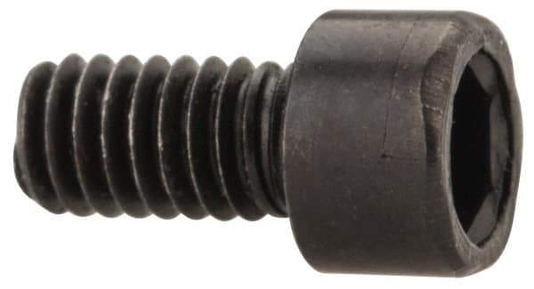 Value Collection - #2-64 UNF Hex Socket Drive, Socket Cap Screw - Alloy Steel, Black Oxide Finish, Fully Threaded, 3/16" Length Under Head - Apex Tool & Supply