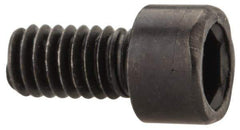 Value Collection - #2-64 UNF Hex Socket Drive, Socket Cap Screw - Alloy Steel, Black Oxide Finish, Fully Threaded, 3/16" Length Under Head - Apex Tool & Supply