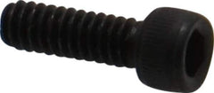 Value Collection - #3-48 UNC Hex Socket Drive, Socket Cap Screw - Alloy Steel, Black Oxide Finish, Fully Threaded, 5/16" Length Under Head - Apex Tool & Supply