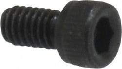 Value Collection - #3-56 UNF Hex Socket Drive, Socket Cap Screw - Alloy Steel, Black Oxide Finish, Fully Threaded, 3/16" Length Under Head - Apex Tool & Supply