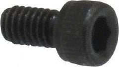 Value Collection - #3-56 UNF Hex Socket Drive, Socket Cap Screw - Alloy Steel, Black Oxide Finish, Fully Threaded, 3/16" Length Under Head - Apex Tool & Supply