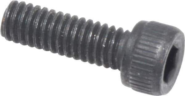 Value Collection - #3-56 UNF Hex Socket Drive, Socket Cap Screw - Alloy Steel, Black Oxide Finish, Fully Threaded, 5/16" Length Under Head - Apex Tool & Supply