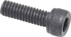 Value Collection - #3-56 UNF Hex Socket Drive, Socket Cap Screw - Alloy Steel, Black Oxide Finish, Fully Threaded, 5/16" Length Under Head - Apex Tool & Supply