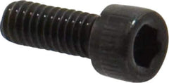 Value Collection - #4-48 UNF Hex Socket Drive, Socket Cap Screw - Alloy Steel, Black Oxide Finish, Fully Threaded, 5/16" Length Under Head - Apex Tool & Supply