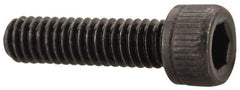 Value Collection - #4-48 UNF Hex Socket Drive, Socket Cap Screw - Alloy Steel, Black Oxide Finish, Fully Threaded, 7/16" Length Under Head - Apex Tool & Supply