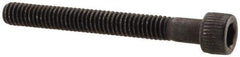 Value Collection - #4-48 UNF Hex Socket Drive, Socket Cap Screw - Alloy Steel, Black Oxide Finish, Partially Threaded, 1" Length Under Head - Apex Tool & Supply