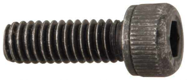 Value Collection - #5-44 UNF Hex Socket Drive, Socket Cap Screw - Alloy Steel, Black Oxide Finish, Fully Threaded, 3/8" Length Under Head - Apex Tool & Supply