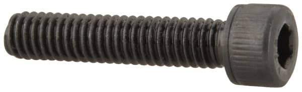 Value Collection - #5-44 UNF Hex Socket Drive, Socket Cap Screw - Alloy Steel, Black Oxide Finish, Fully Threaded, 5/8" Length Under Head - Apex Tool & Supply
