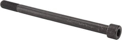 Value Collection - 1-1/4 - 7 UNC Hex Socket Drive, Socket Cap Screw - Alloy Steel, Black Oxide Finish, Partially Threaded, 18" Length Under Head - Apex Tool & Supply