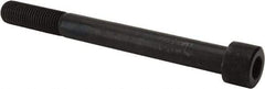 Value Collection - 1-3/8 - 6 UNC Hex Socket Drive, Socket Cap Screw - Alloy Steel, Black Oxide Finish, Partially Threaded, 14" Length Under Head - Apex Tool & Supply