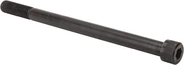 Value Collection - 1-3/8 - 6 UNC Hex Socket Drive, Socket Cap Screw - Alloy Steel, Black Oxide Finish, Partially Threaded, 20" Length Under Head - Apex Tool & Supply