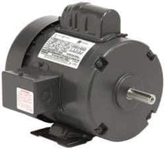 US Motors - 3 hp, TEFC Enclosure, No Thermal Protection, 3,500 RPM, 115/230 Volt, 60 Hz, Single Phase Permanent Split Capacitor (PSC) Motor - Size 182T Frame, Rigid Mount, 1 Speed, Ball Bearings, 32.0/16.0 Full Load Amps, F Class Insulation - Apex Tool & Supply